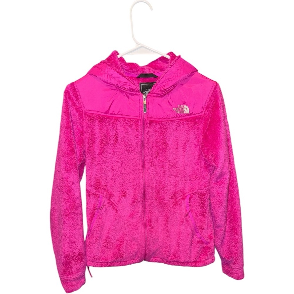 The north face zip up jacket
